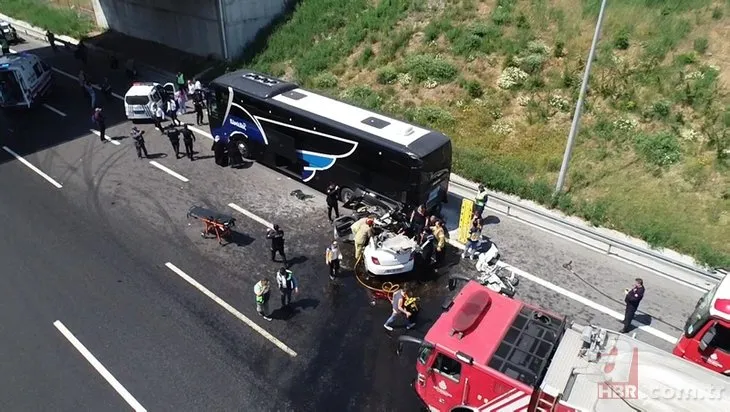Tuzla’da otomobil yolcu otobüsüne çarptı! Ölü ve yaralılar var