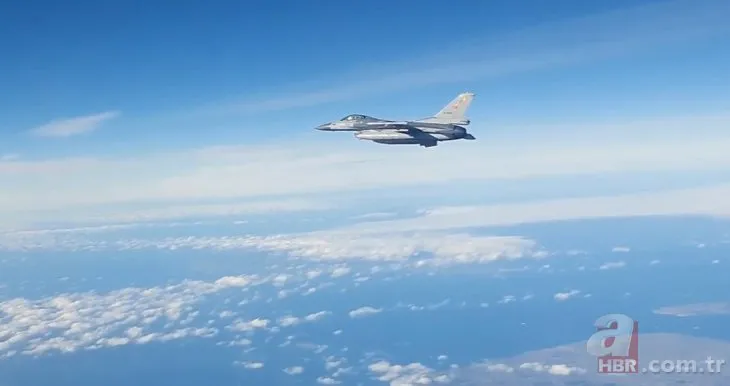 Türk F-16’ları Ege’de görevde! Yunanistan’a mesaj