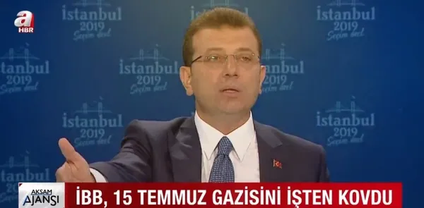 CHP’li İBB’den 15 Temmuz gazisi Fatih Can Şenöz’e ağır suçlama ve mobbing! İşten çıkarıldı...