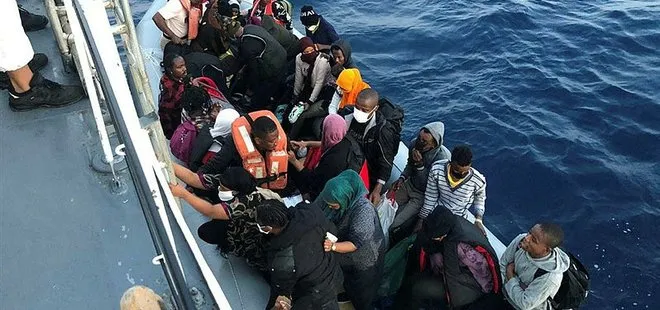 Dikili açıklarında 34 kaçak göçmen kurtarıldı
