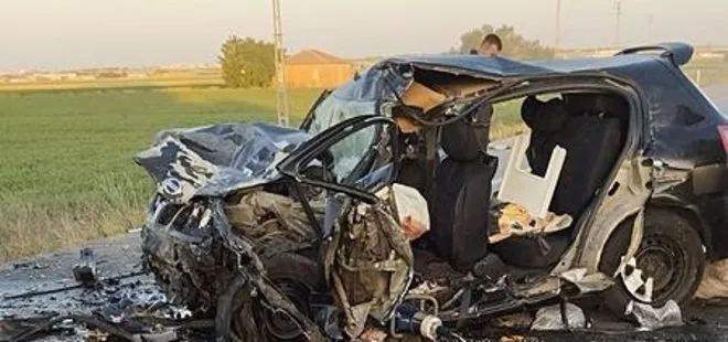 Konya'da çok acı olay! Karşı şeride geçen otomobil dehşet saçtı: 4 ölü, 2 bebek yaralı