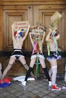 FEMEN’den çılgın protesto