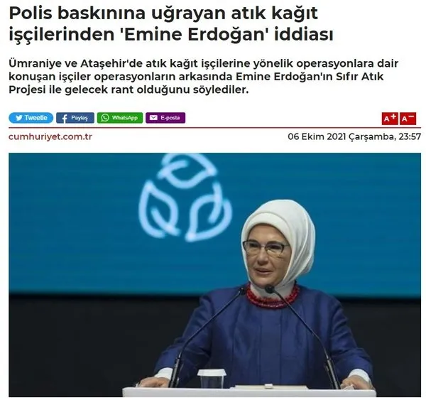 Cumhuriyet’ten atık toplama merkezlerine yapılan baskın üzerinden algı operasyonu! Bakan Kurum gerçeği açıkladı