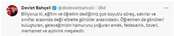 MHP Genel Başkanı Devlet Bahçeli: Atanamayan hiçbir öğretmen bırakılmamalıdır - 5