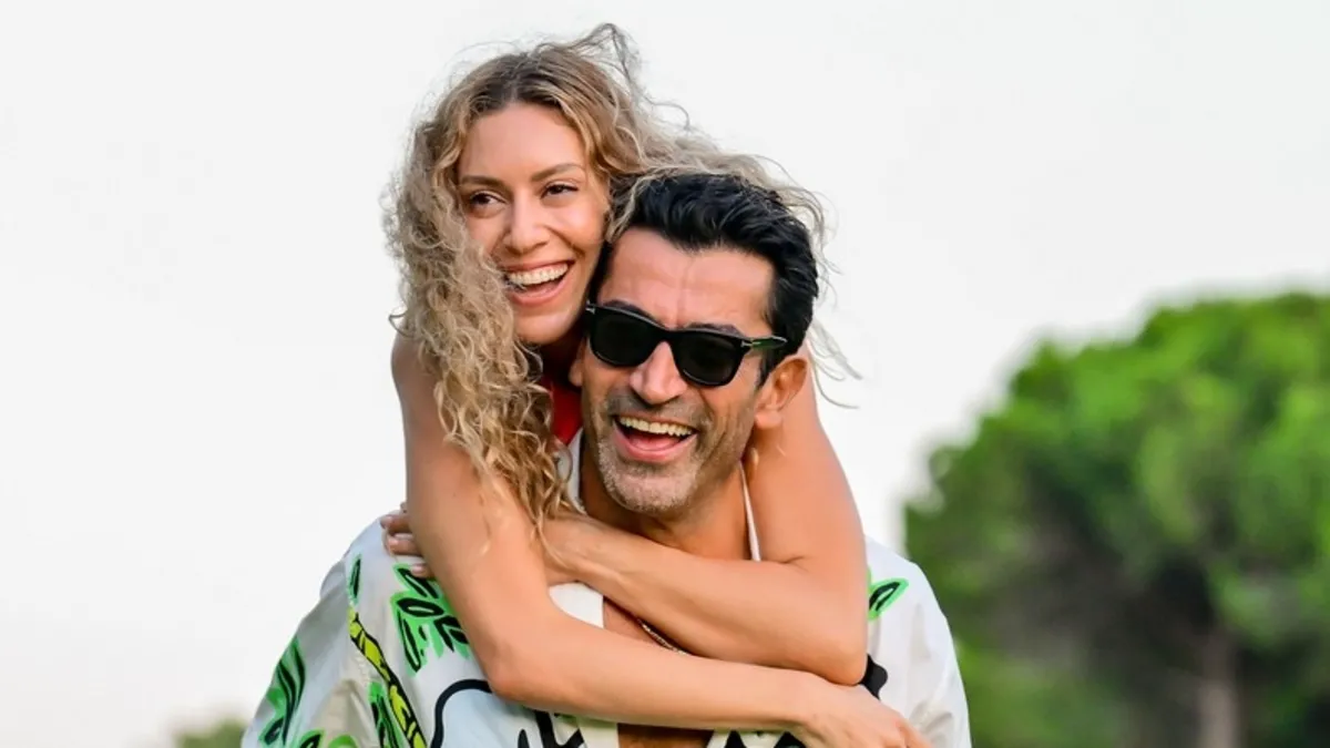 Kenan İmirzalıoğlu kızıyla bahçe keyfinde! Sinem Kobal paylaştı...