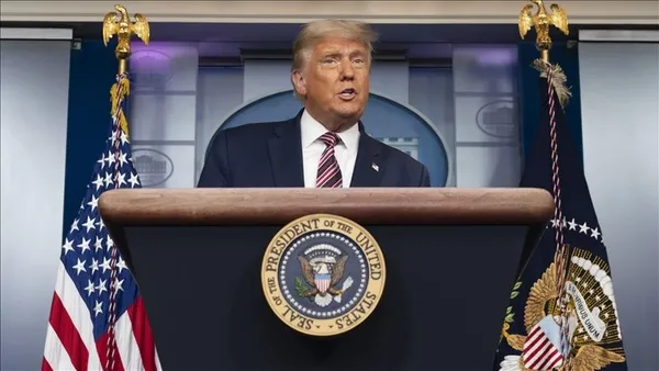 Trump zaferini ilan etti: Büyük bir farkla seçimi ben kazandım!