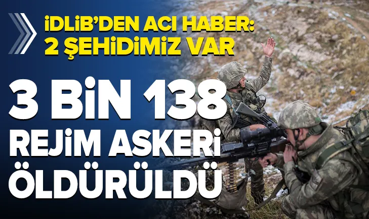 Son dakika: MSB: İdlib’de 2 askerimiz şehit oldu