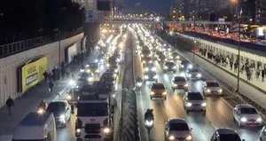 İstanbul’da trafik kilit!