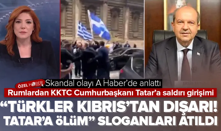 KKTC Cumhurbaşkanı Ersin Tatar’a saldırı girişimi