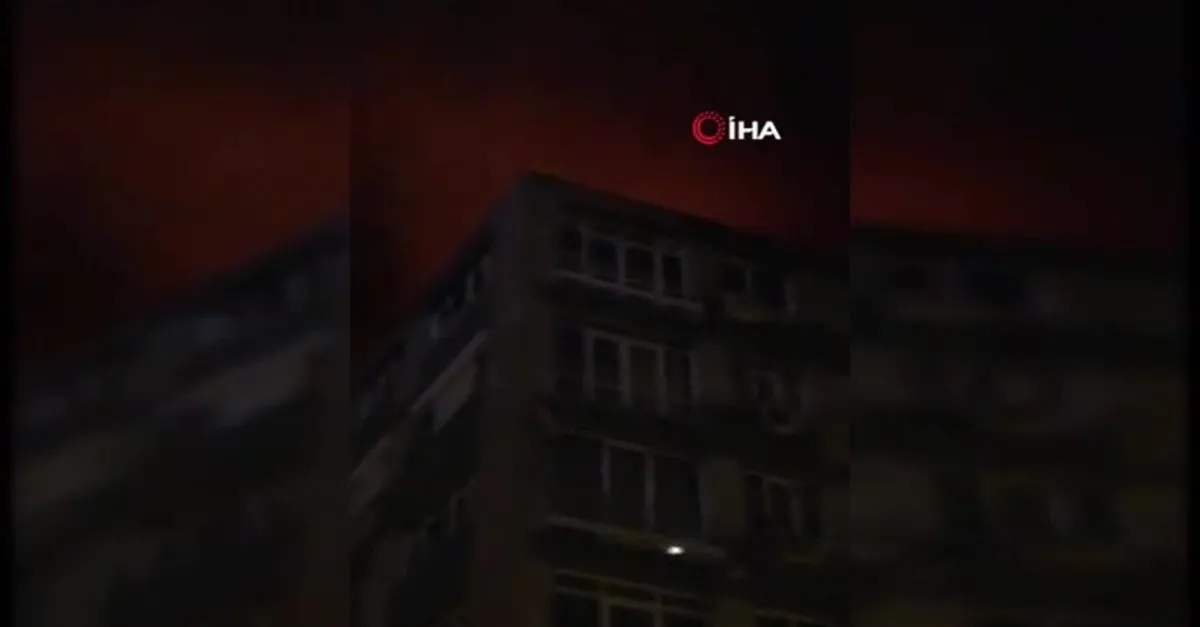 Istanbul Sisli De Korkutan Yangin Ahaber Video Izle