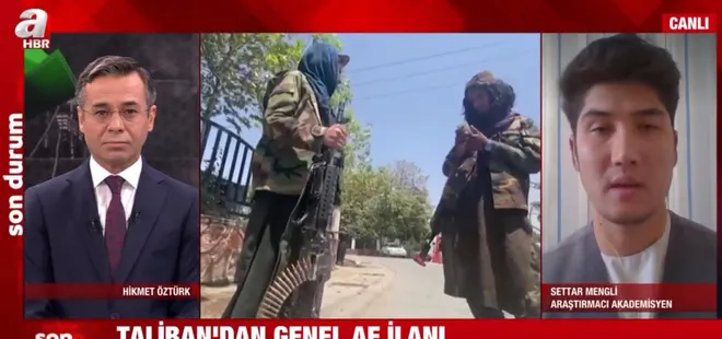 Afganistan’da çatışmalar sürüyor mu? Settar Mengli son durumu A Haber’de anlattı