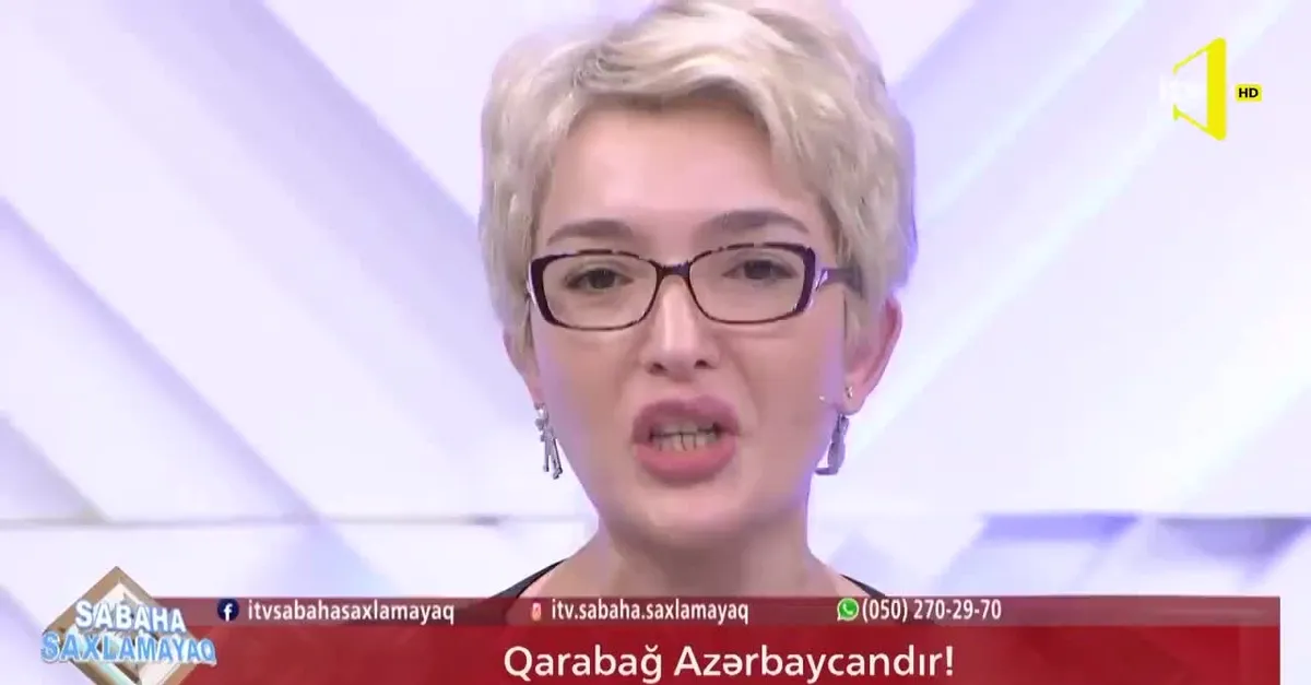 Azerbaycan kanalında gözyaşları sel oldu: Bazı topraklarımız işgalden azad olmuş