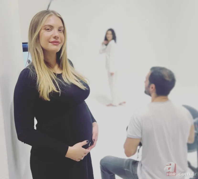 Eda Ece'den minik kızıyla yeni paylaşım! Yüzünü göstermiyor ama... 3