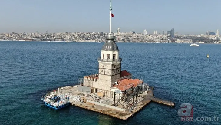 Restorasyon çalışmalarında sona gelindi! Kültür ve Turizm Bakanı Mehmet Nuri Ersoy Kız Kulesi’nin açılış tarihini duyurdu