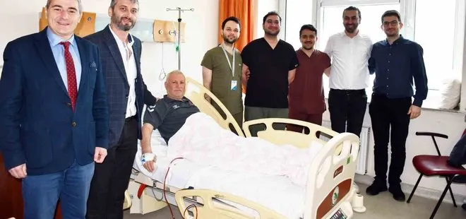 69 Yaşındaki hasta şifayı Düzce Üniversitesi Hastanesinde buldu