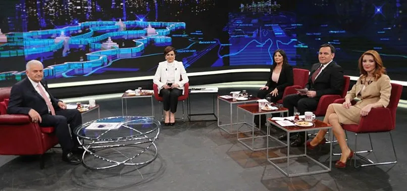 Binali Yıldırım katıldığı canlı yayında projelerini açıkladı