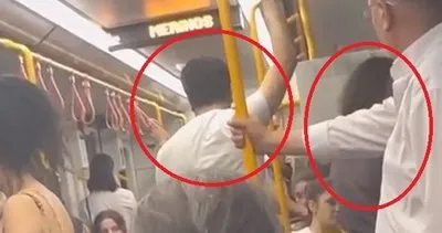 Metroda kocasını sevgilisiyle yakaladı! Çileden çıktı: O eve giremeyeceksin bir daha