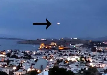 Bodrum’da UFO heyecanı