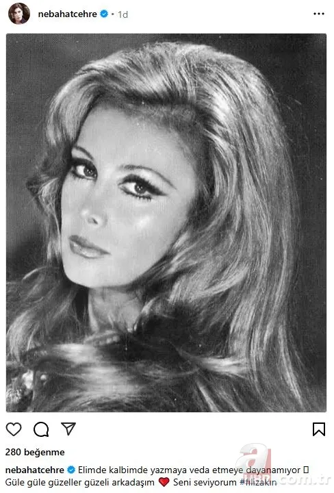 Yeşilçam'dan bir yıldız daha kaydı! Ünlülerden Filiz Akın'a taziye mesajları... 8