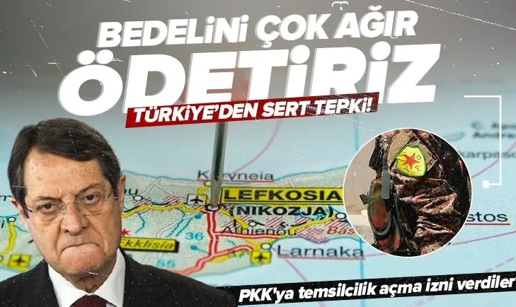 Son dakika: Dışişleri Bakanı Mevlüt Çavuşoğlu’ndan PKK’ya ofis açma izni veren GKRY’ye: Bedelini çok ağır ödetiriz