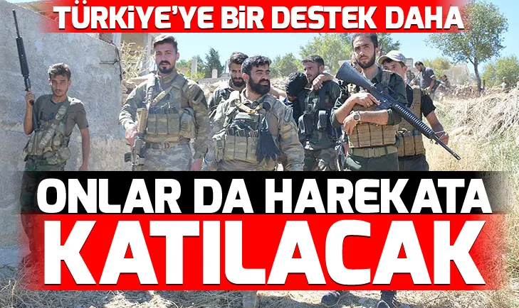 Suriyeli muhalif Milli Ordudan Türkiyeye destek