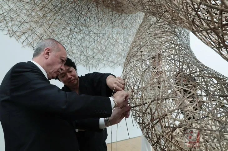 Başkan Erdoğan, Eskişehir Odunpazarı Modern Müzesi açılışına katıldı