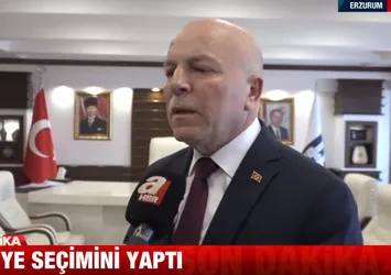 Erzurum'da seçimin kazananı AK Parti oldu! Mehmet Sekmen A Haber'de: Erzurum halkına teşekkür ediyorum