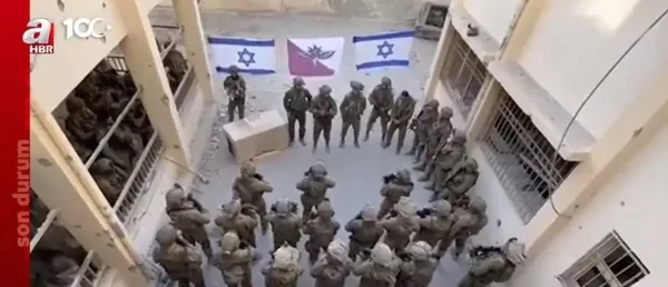 Terör devleti İsrail’in Givati Tugayı Gazze’de okulu üs yaptı! Tepki çeken kutlama görüntüleri