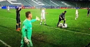 Ronaldo'dan rakibine sert hareket