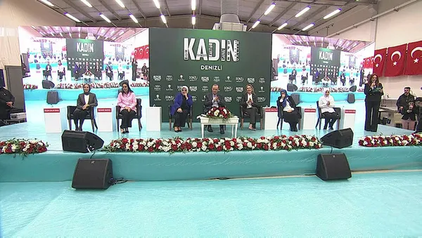 Başkan Erdoğan Denizli’de emekçi kadınlarla buluştu: 5 milyon 560 bin kadın üye ile Cumhuriyet rekoru