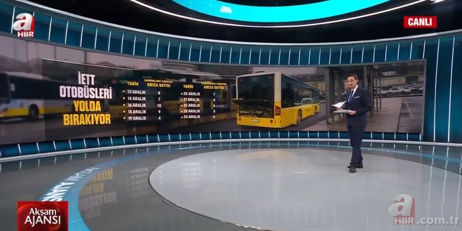 Vatandaşın İETT çilesi! İşte yolda kalan otobüsler... 6