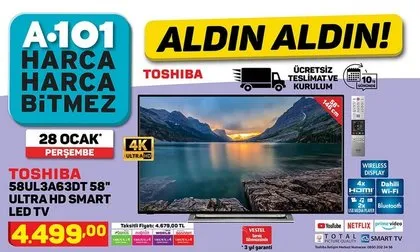 A101’de perşembe indirimleri neler? 28 Ocak 2021 A101 aktüel ürünler kataloğu dolu dolu