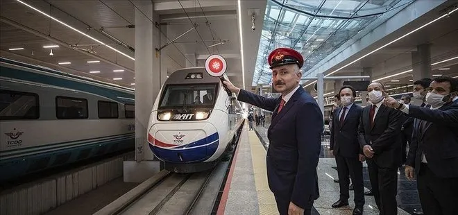 Son dakika: Ulaştırma ve Alt Yapı Bakanı Adil Karaismailoğlu’ndan hızlı tren açıklaması: Ankara-İstanbul arası 40 dakika daha kısalacak