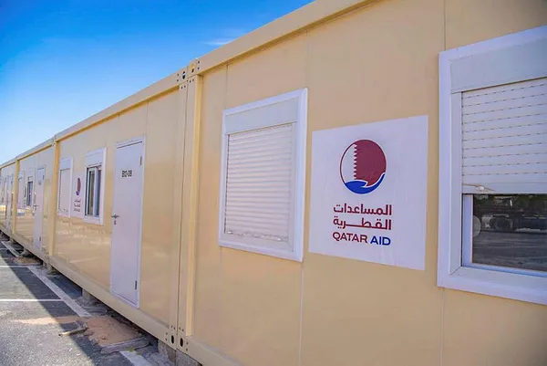 Konteyner evler Katar’dan yola çıktı