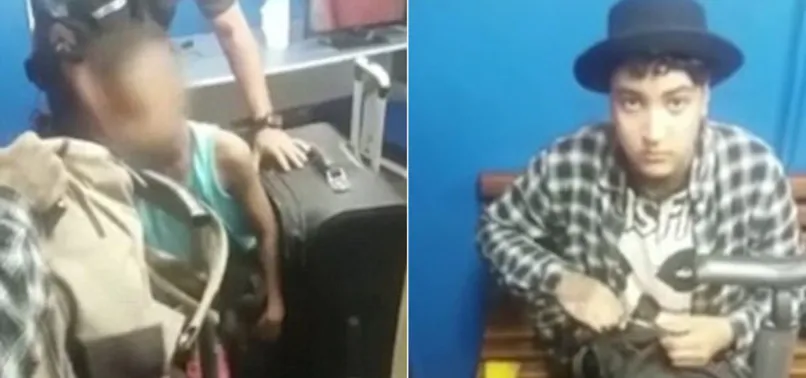 Genç kadının valizinden çocuk çıktı