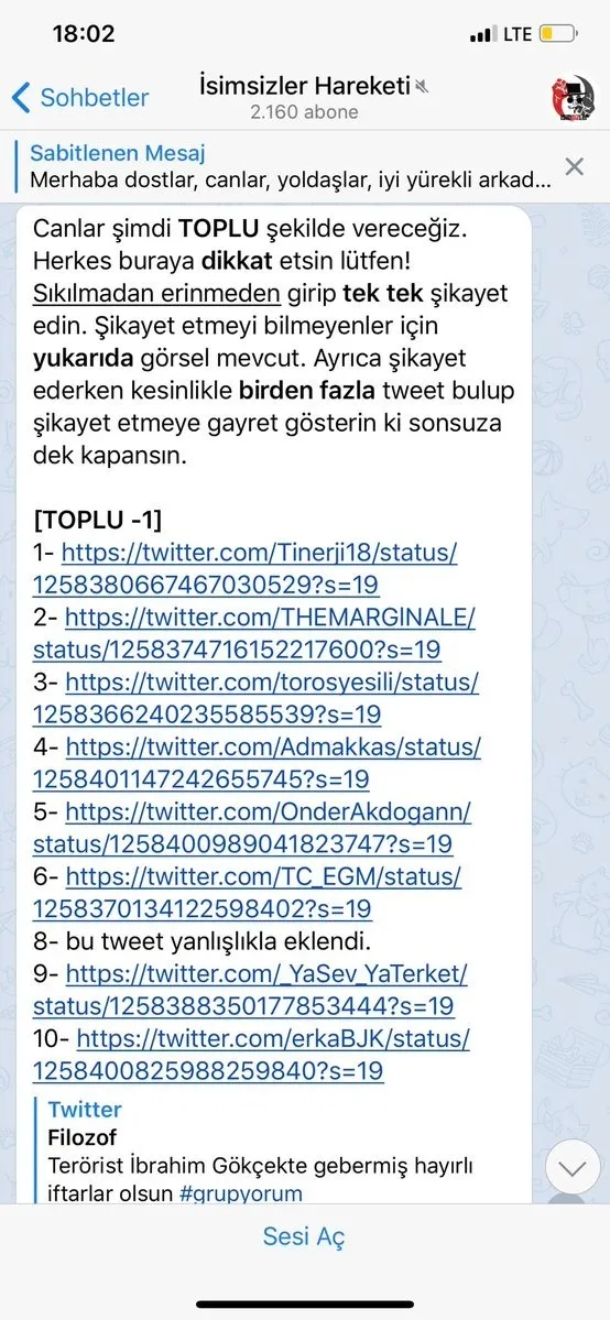 ’İsimsizler’ provokasyonu! Türkiye’de kargaşa çıkarmak istiyorlar...