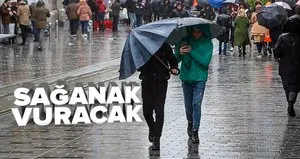 İstanbul ve Ankara da sağanak yağış listesinde