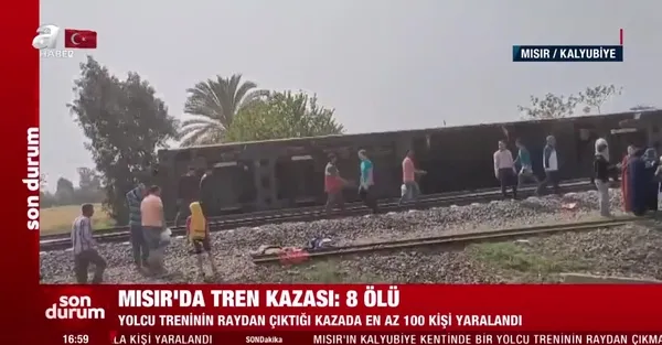 Son dakika | Mısır'da tren kazası! Ölü ve yaralılar var - 1
