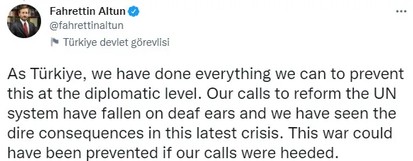 Rusya-Ukrayna müzakeresi için Türkiye’den peş peşe açıklama! Rus saldırıları derhal durdurulmalı