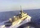 Yunan hücum botundan Türk korvetine taciz! | Video