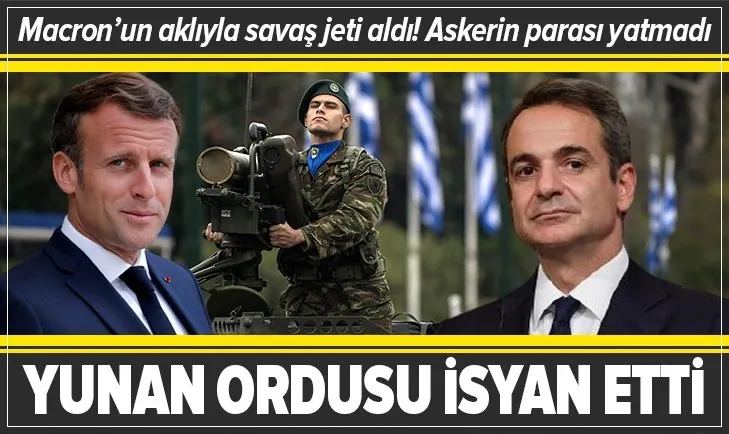 Yunanistan ordunun parasını ödeyemedi!