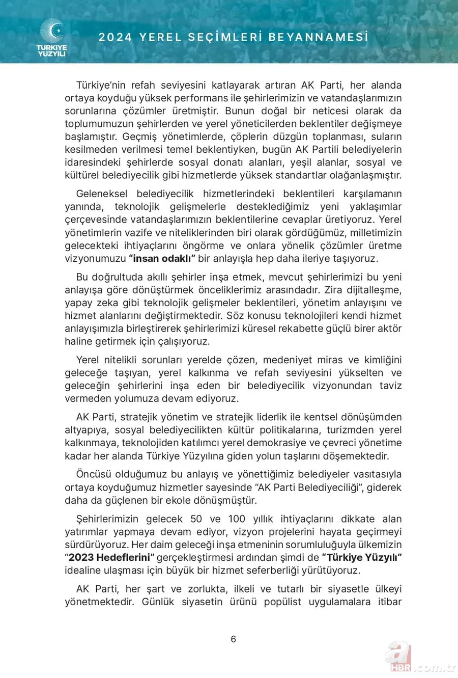 İşte AK Parti'nin yerel seçim beyannamesi! 85 milyonu ilgilendiriyor: Gençlerden yaşlılara, aileden engelliye... 4