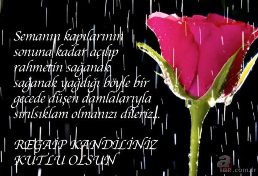 2023 En yeni kısa, uzun, dualı, hadisli, Regaip Kandili mesajları ve sözleri! Regaip Kandili mesajları RESİMLİ, GİFLİ | 6