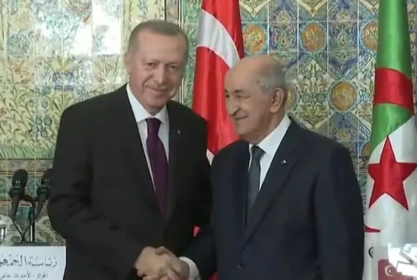 Son dakika: Başkan Erdoğan ile Cezayir Cumhurbaşkanı Abdulmecid Tebbun’dan flaş açıklamalar