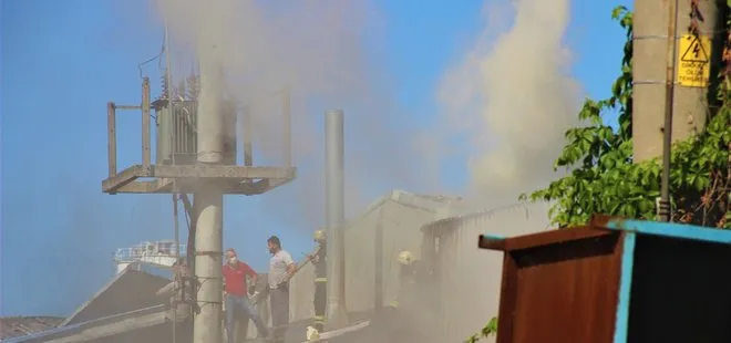 Kocaeli’nde Kereste fabrikasında yangın çıktı
