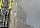 Gaziosmanpaşada yangın! Yan binaya sıçradı