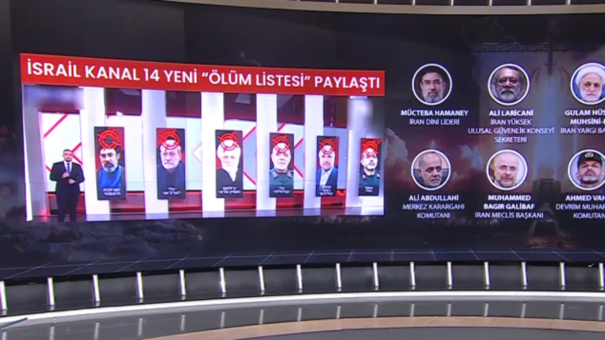 İsrail medyası İran için "ölüm listesi" yayınladı! İşte hedefteki kritik 6 isim