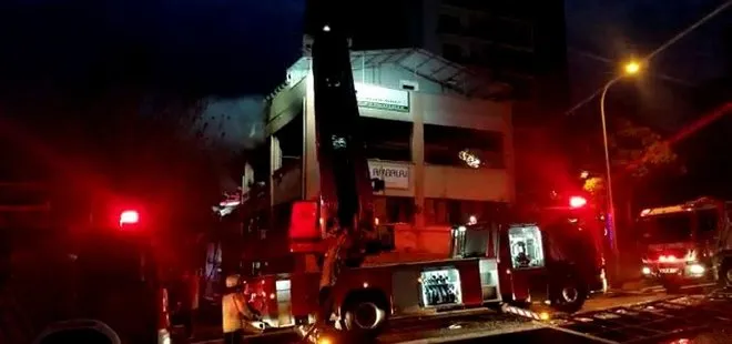 İstanbul Bağcılar’da patlama sonrası korkutan yangın!