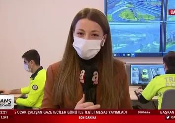 A Haber trafik komuta merkezinde