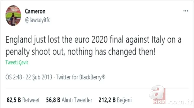 EURO 2020 finalinde olacakları ve kazananı 8 yıl önce bilmiş! Sosyal medyayı sallayan tweet 5